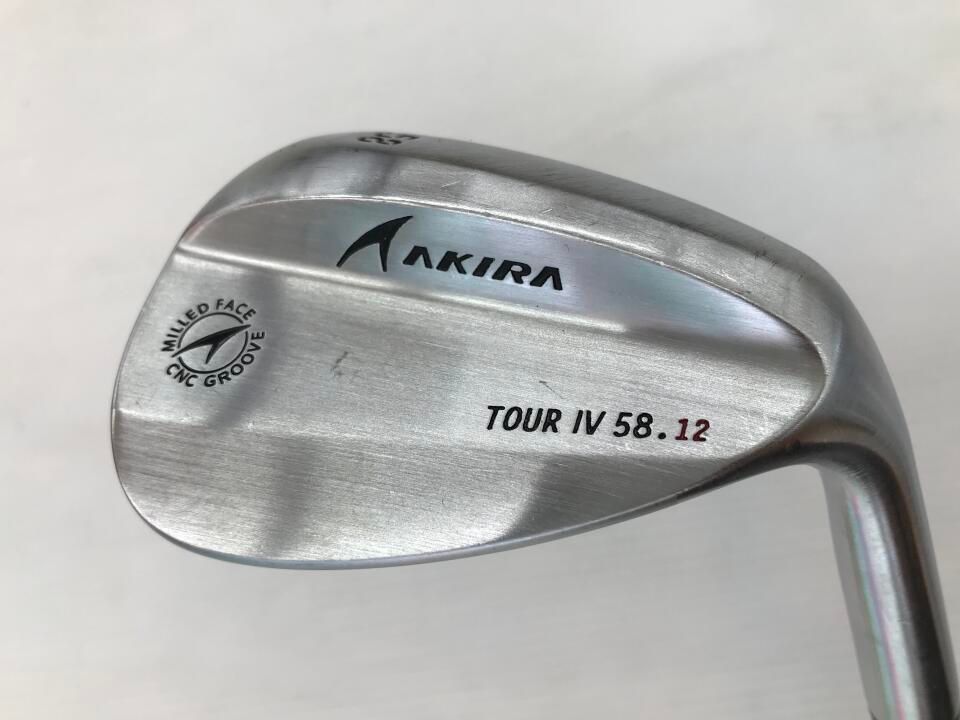アキラ　TOUR WEDGE 4 クロムメッキ　58度　ダイナミックゴールド　S200フレックス　ウェッジ　中古【最短即日発送】 8,232円