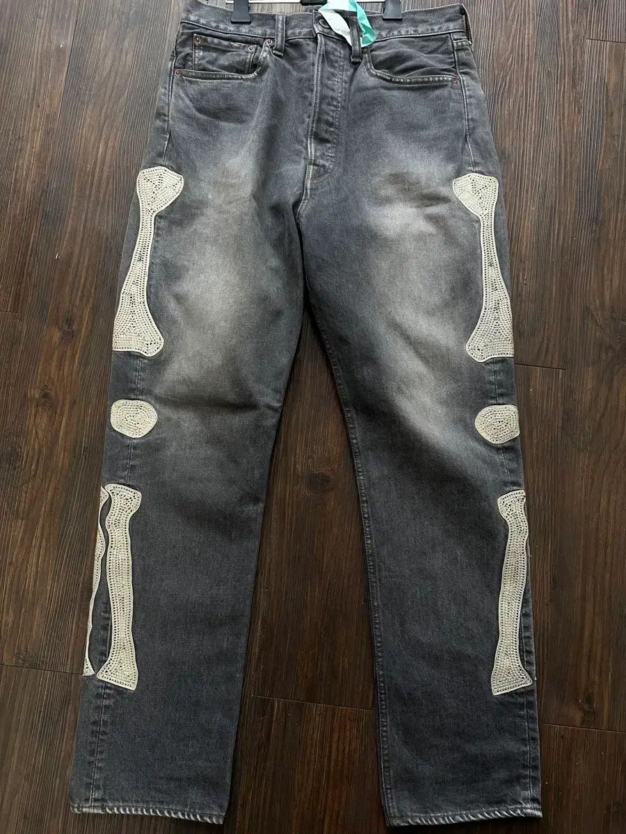 KAPITAL 14oz デニム メキシカン タック 5P パンツ ブラック
