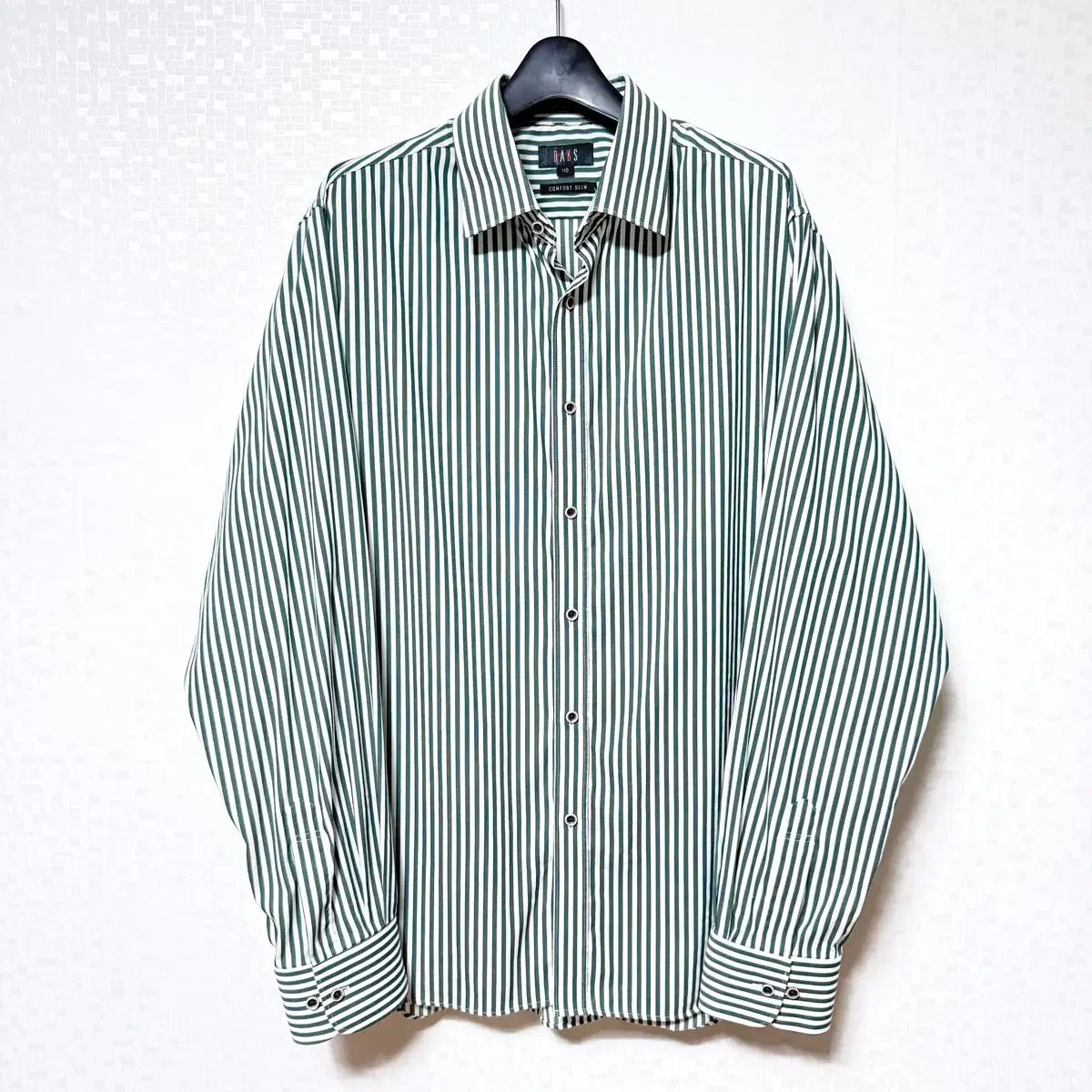 XXL 110 ダックス ストライプ シャツ daks