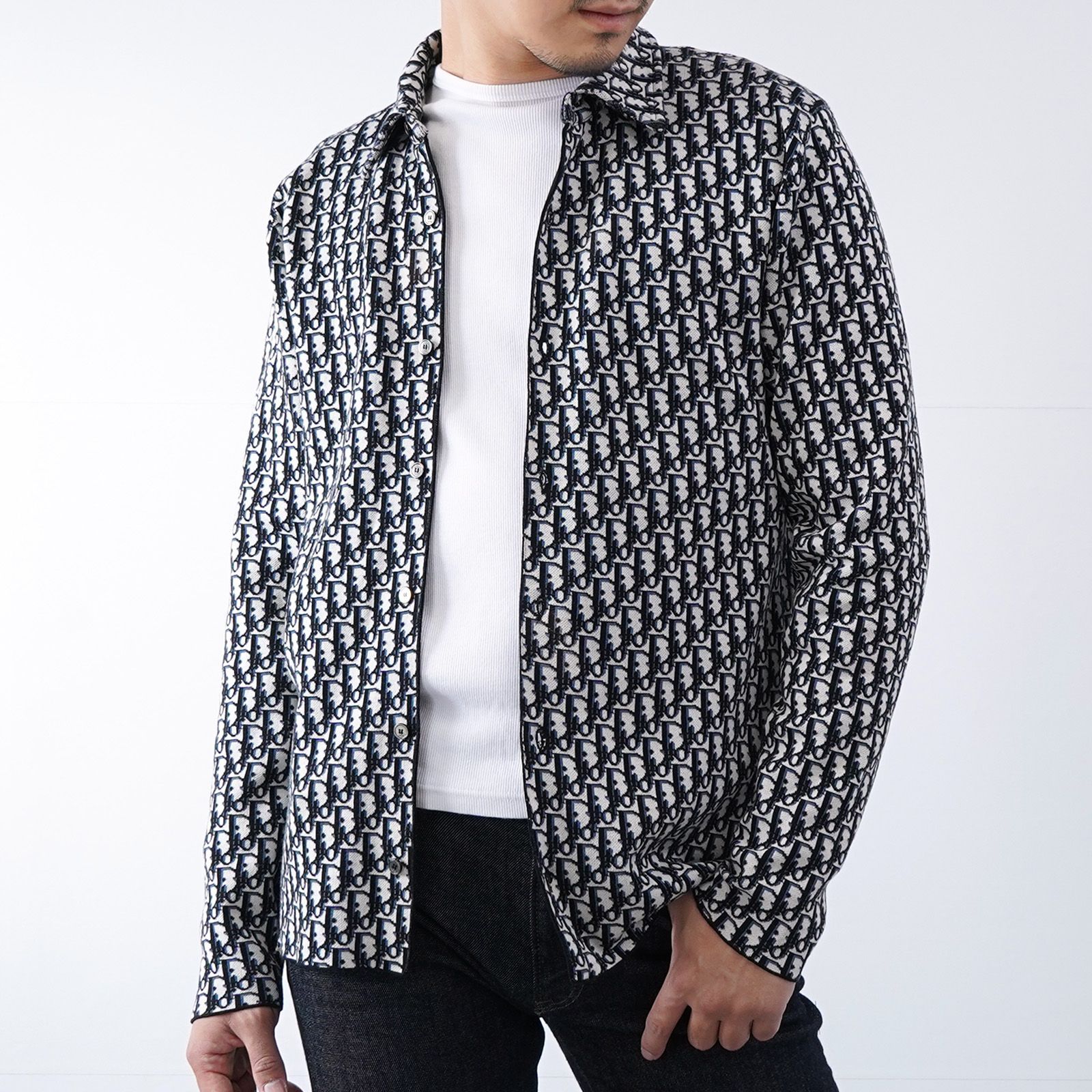 新品 未使用】Dior ディオール オブリーク コットンジャカード - メルカリ