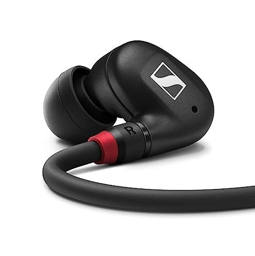 ゼンハイザー(Sennheiser) IE 100 PRO WIRELESS BLACK プロ用モニタリングワイヤレスイヤホン 黒 【国内正規品】 509171 ダイナミック・カナル型 ワイヤレスと有線接続の使い分けが可能