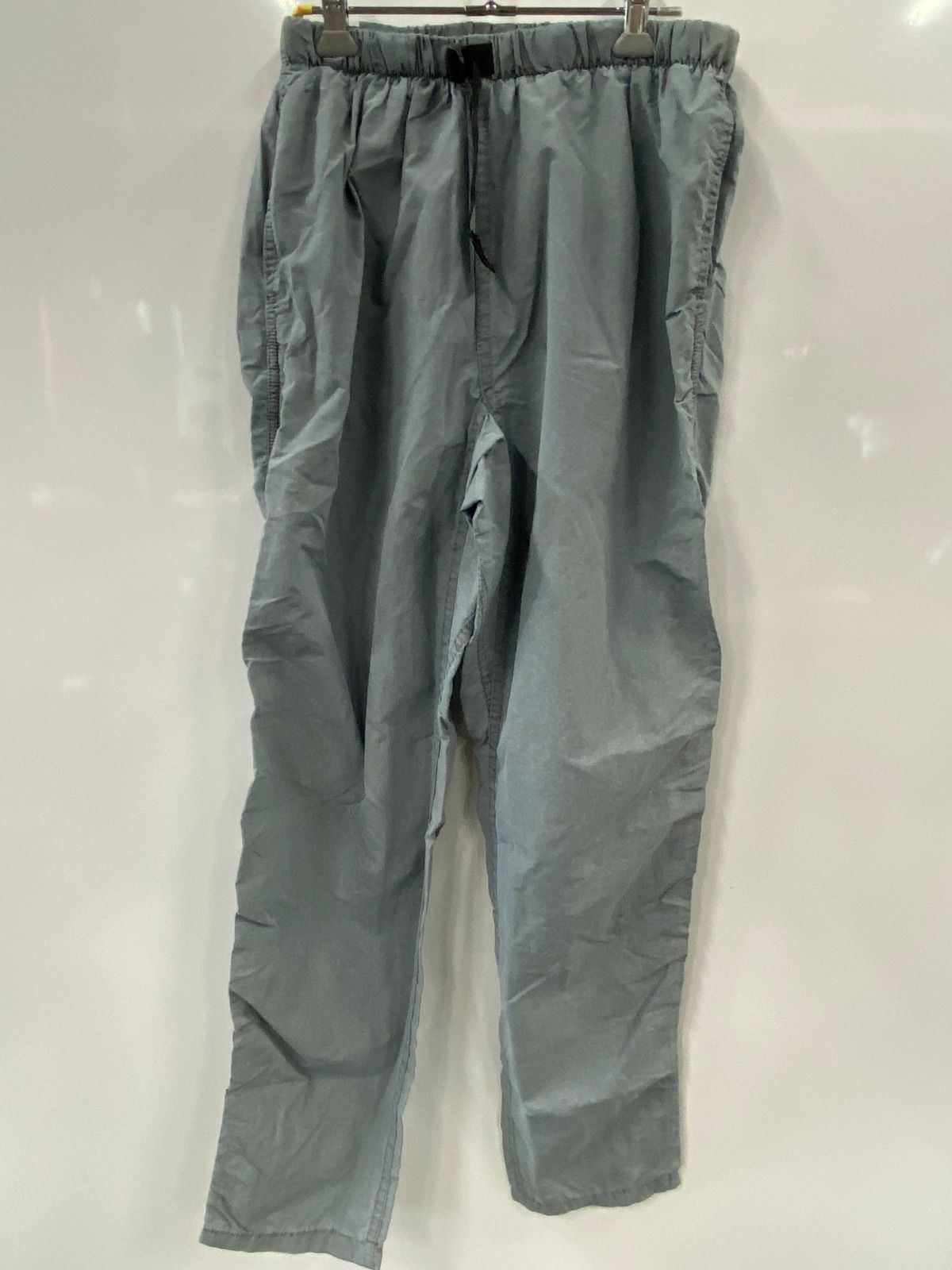 ピ883⚫︎GRAMICCI⚫︎グラミチ⚫︎パンツ⚫︎クライシグパンツ⚫︎スポーツ⚫︎アウトドア⚫︎メンズ⚫︎size medium⚫︎青⚫︎アメリカ製