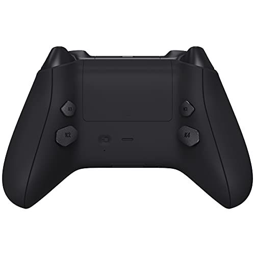 eXtremeRate XboxシリーズX/Sコントローラーに対応用プログラム可能なリマップキット、Xboxコアコントローラー(Model 1914)用アップグレードボード＆再設計されたバックシェル＆サイドレール＆背面ボタン【ブラック】t