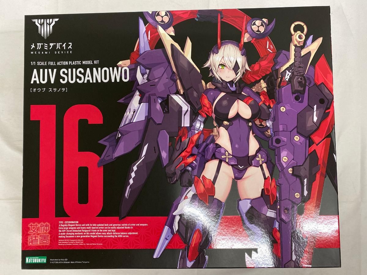 【未開封】メガミデバイス 皇巫 スサノヲ 全高約200mm 1/1スケール プラモデル