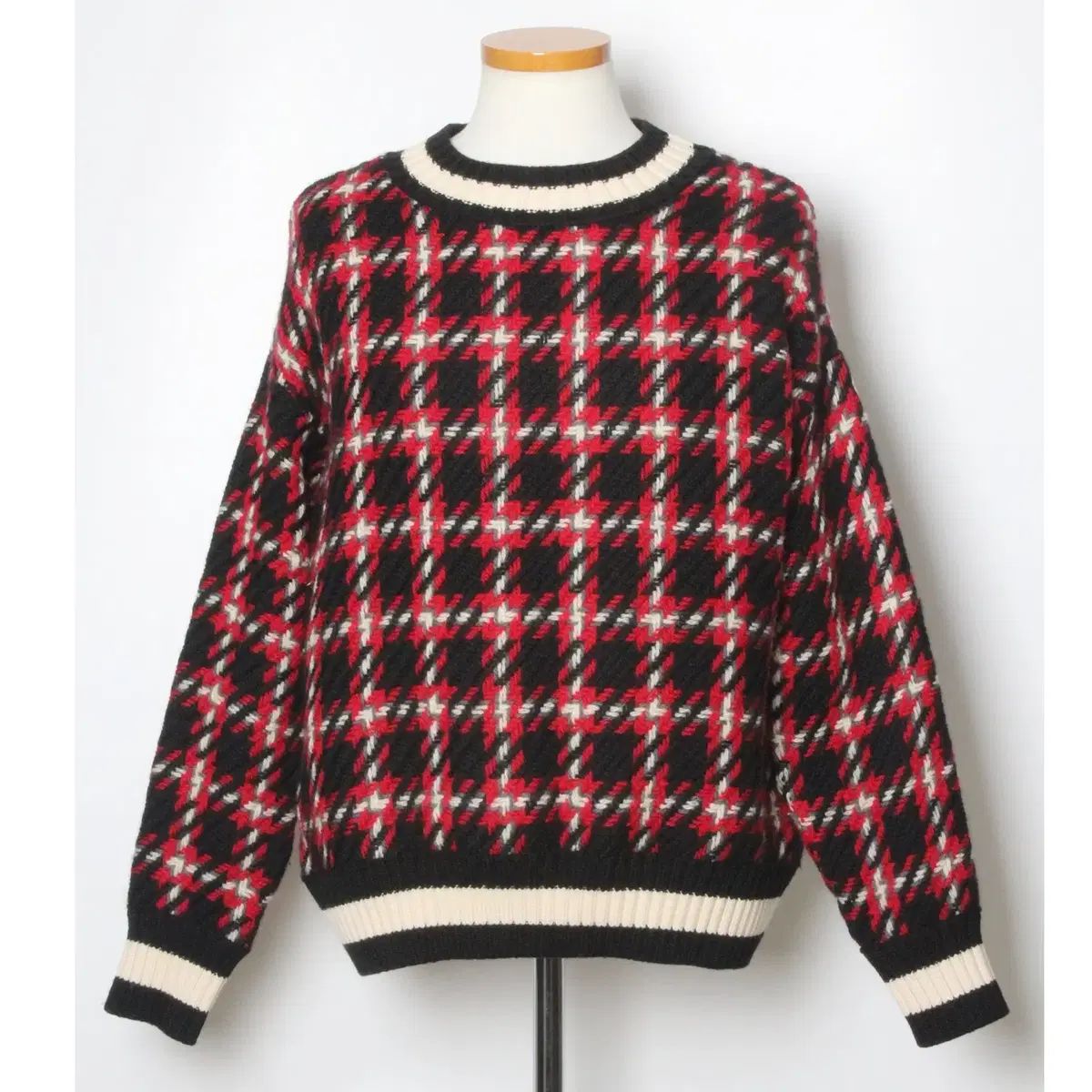 MONCLER モンクレール ロゴワッペン ウールニット セーター M (66)