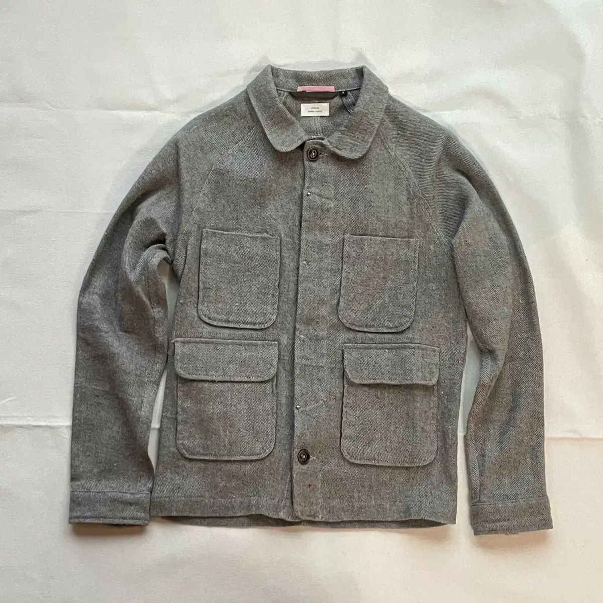 アポリス APOLIS グローバル シチズン ウォーク ジャケット リネン ウール チョア ジャケット