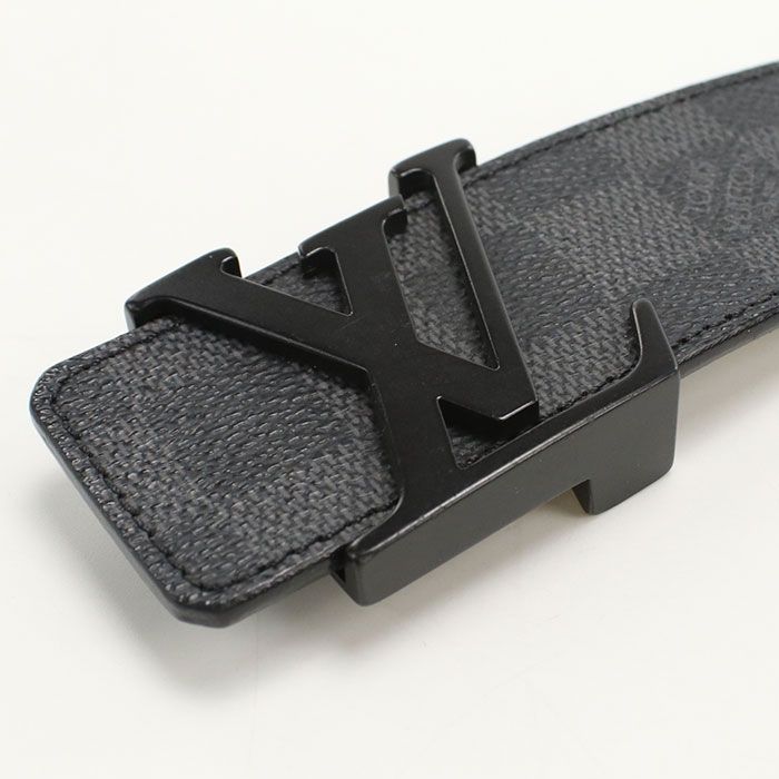 ルイヴィトン サンチュール PVC×AC4138 ブラック　ベルト　ダミエ 中古・古着通販】LOUIS VUITTON (ルイ ヴィトン) ダミエ サンチュール