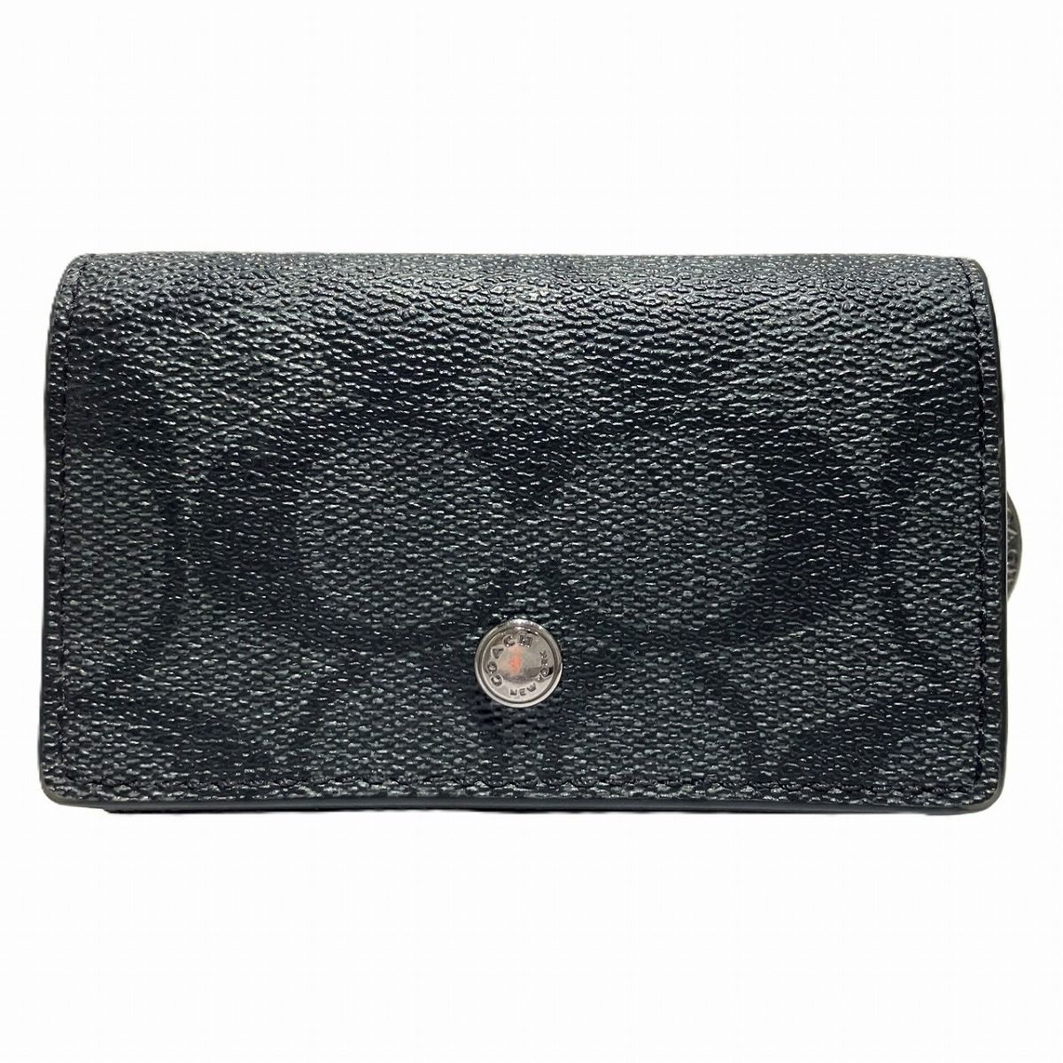 コーチ COACH 5リングキーケース シグネチャー キーケース レザー F78675 ユニセックス