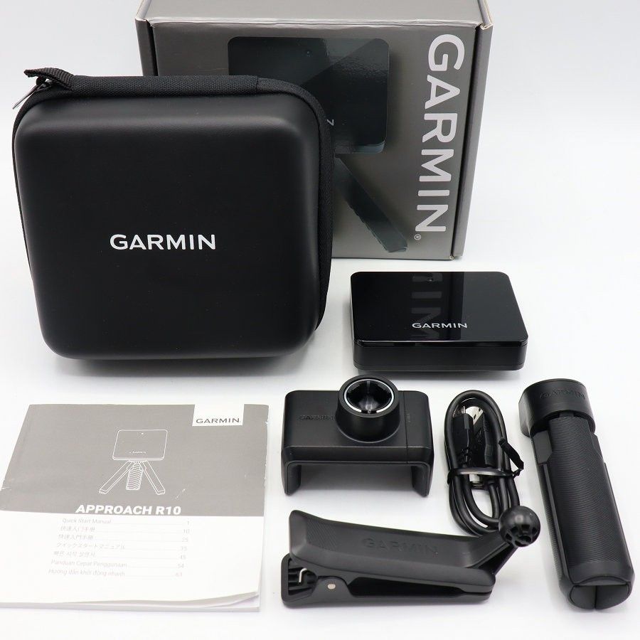 【美品】GARMIN Approach R10 010-02356-04 ポータブル弾道測定器 ゴルフシミュレーター アプローチ ガーミン 本体 36,394円