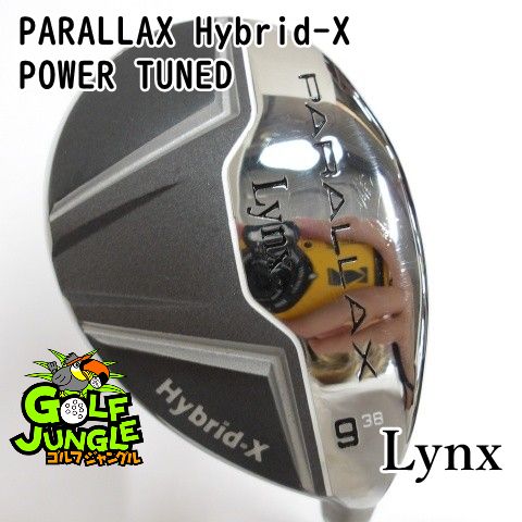 【中古】ユーティリティ リンクス PARALLAX Hybrid-X POWER TUNED SR 38 ユーティリティ カーボンシャフト おすすめ メンズ 右 [0999]