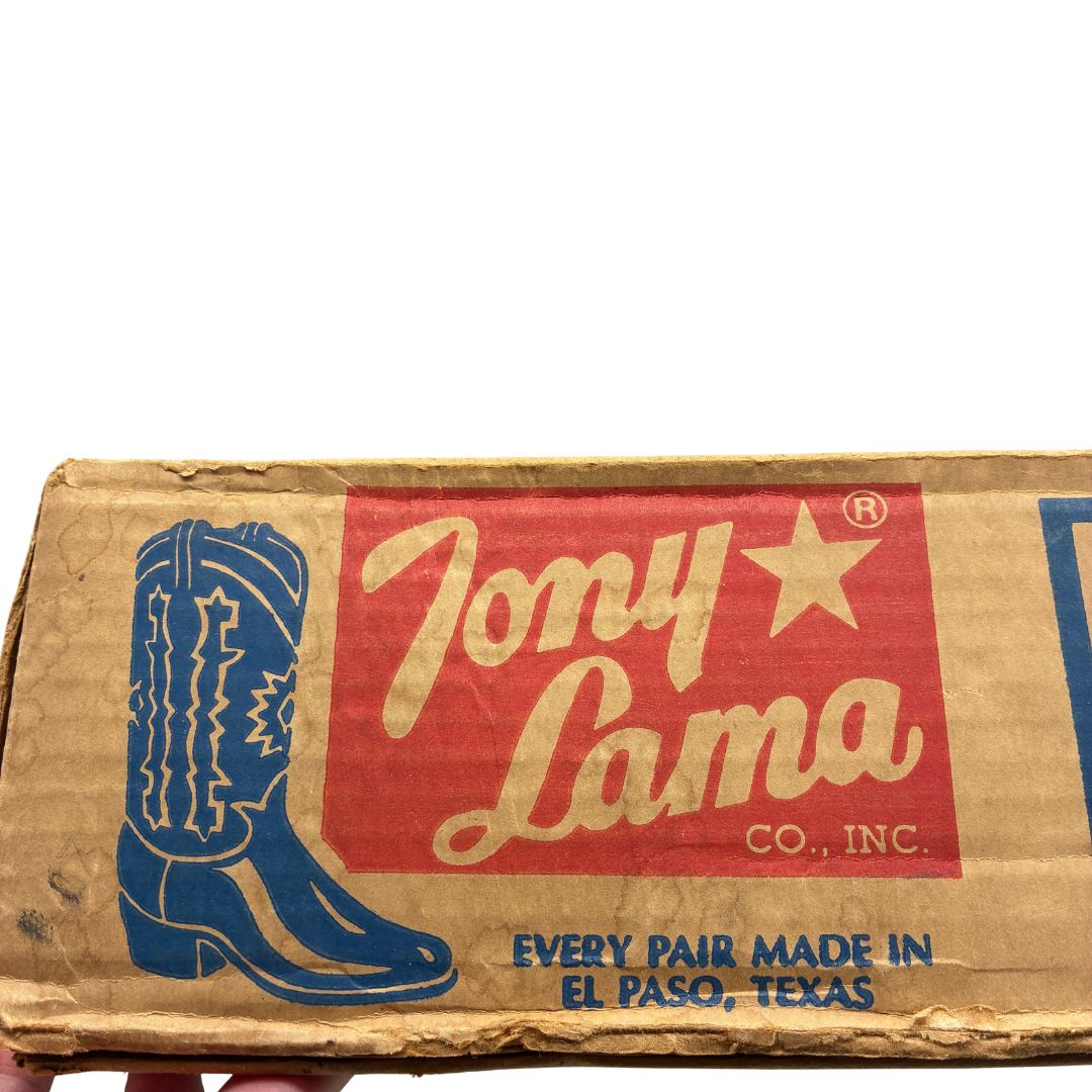 Tony Lama トニーラマ ウエスタンブーツ レザー ヴィンテージ ブーツ 