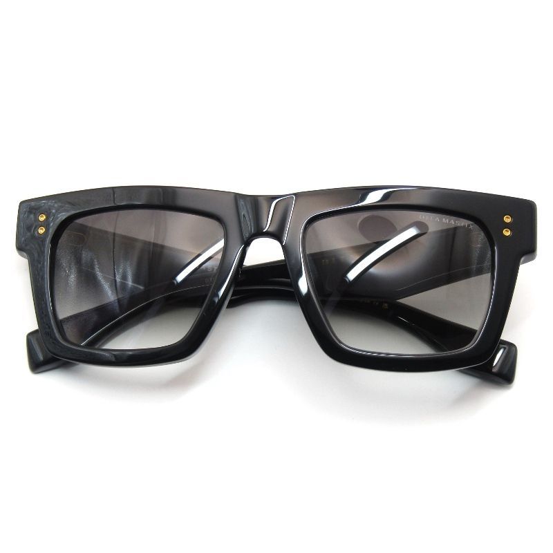 未使用 DITA ディータ サングラス MASTIX DTS712-A-01 日本製 マスティックス ウェリントン BLACK 61005432