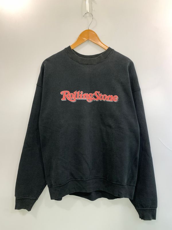【中古品】 USED 90S ROLLING STONE MAGAZINE SWEATSHIRT スウェット トレーナー 【146-260508-AS-30-min】