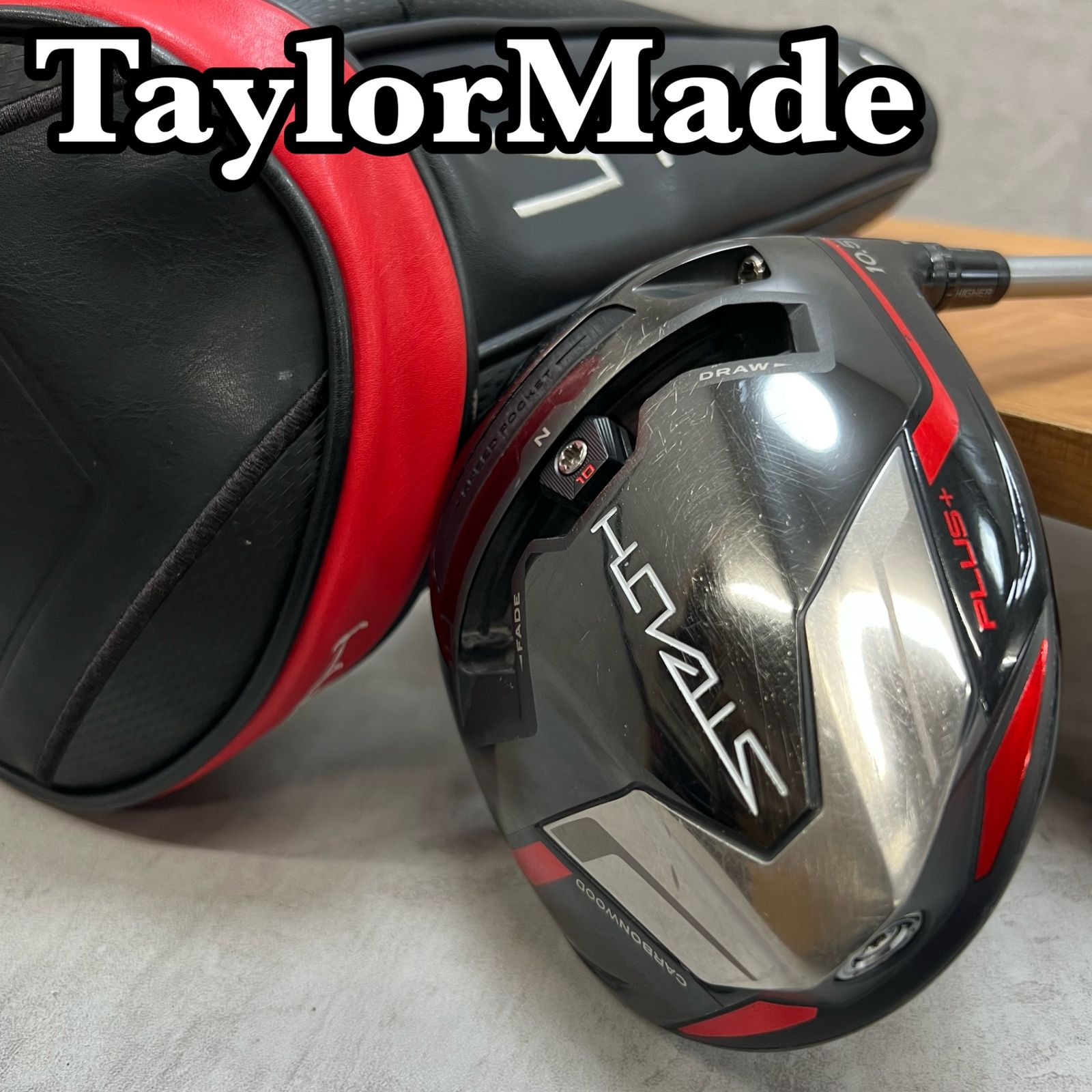 TaylorMade テーラーメイド STEALTH PLUS ステルスプラス メンズゴルフ ドライバー　S 10.5° TOUR AD UB-6 ツアー カーボン 右利き用