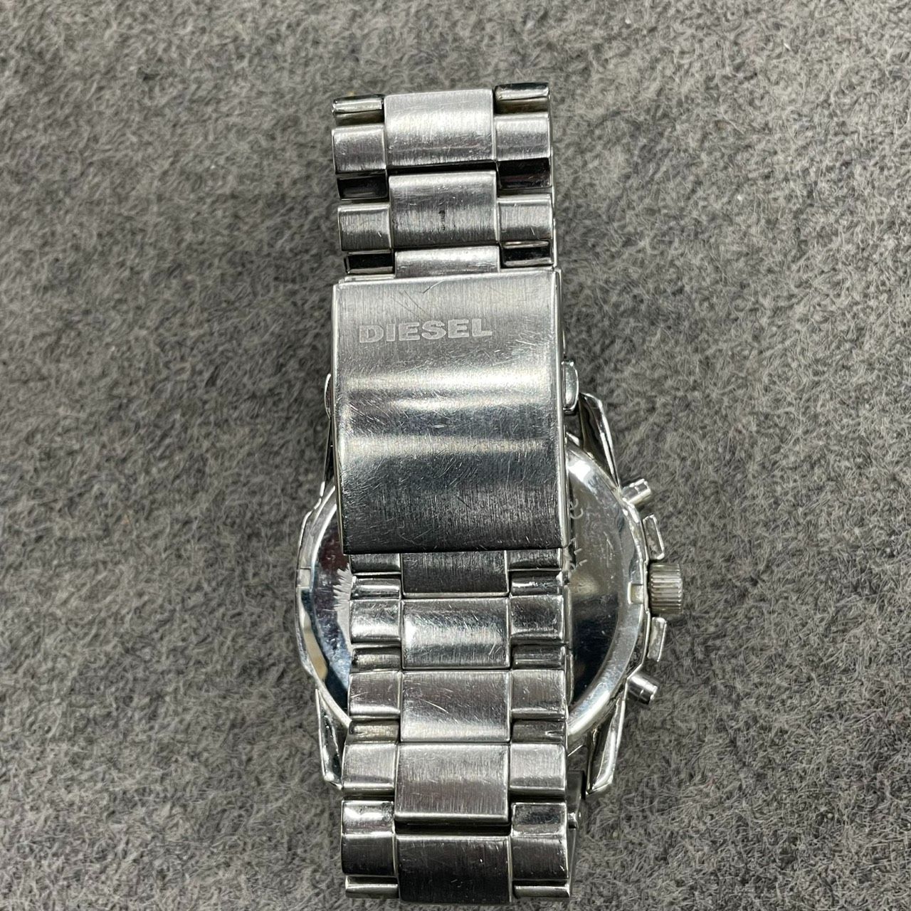 DIESEL 腕時計 メンズ DZ-4181 シルバー クロノグラフ ディーゼル. 箱 