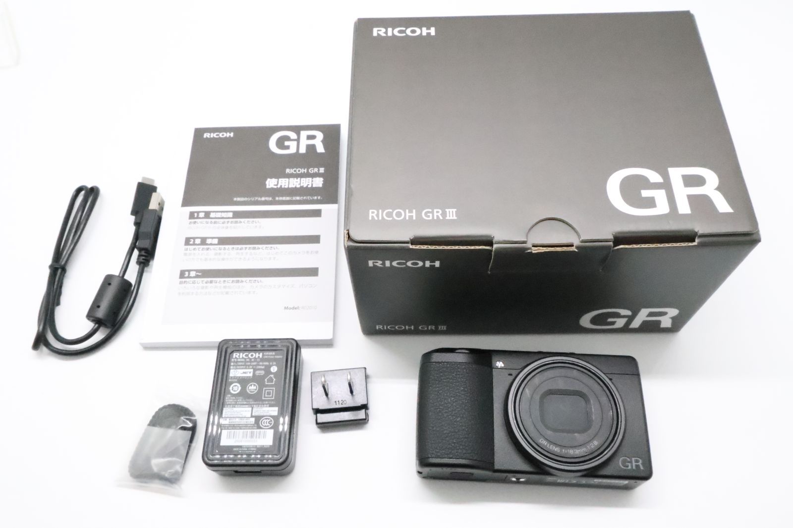 極美品】《 ショット数2977 回》RICOH GR III リコー ブラック
