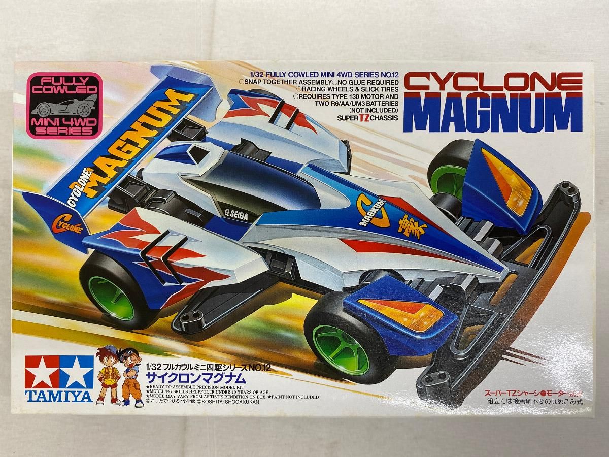 【未開封】1/32 サイクロンマグナム 「フルカウルミニ四駆シリーズ No.12」 5,709円