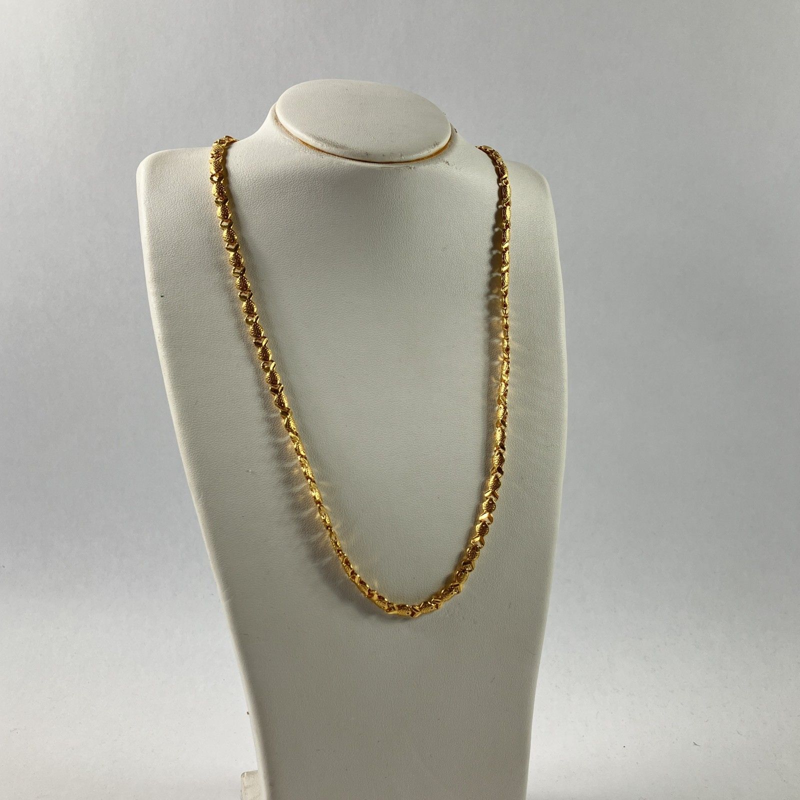 ☆ 995刻印 安刻印 K18刻印 24金 18金 イエローゴールド ネックレス 