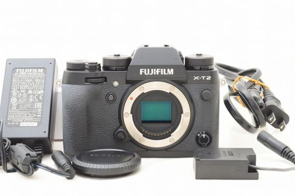☆良品☆ FUJIFILM フジフィルム X-T2 ボディ 端子カバー無し ♯25122204