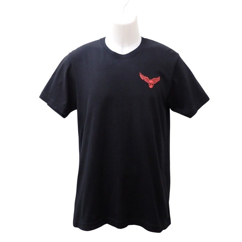 クロムハーツ CHROME HEARTS FOTI UFO Tシャツ M 2212-304-0794-0990 半袖Tシャツ トップス バックプリント スカル コットン 綿 ブラック 黒 メンズ【中古】【Aランク】