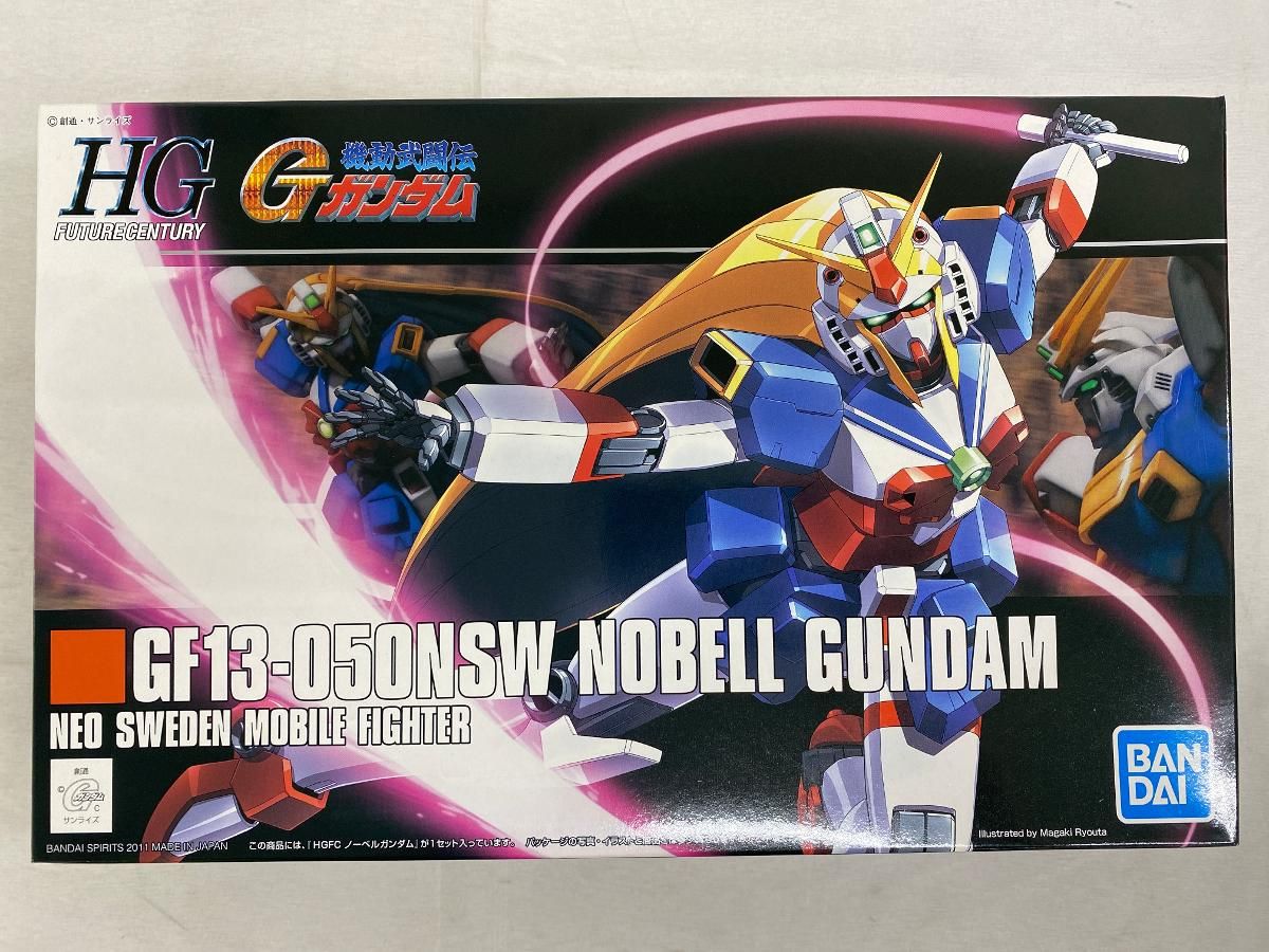【未開封】HGFC 機動武闘伝Gガンダム GF13-050NSW ノーベルガンダム 1/144スケール 色分け済みプラモデル