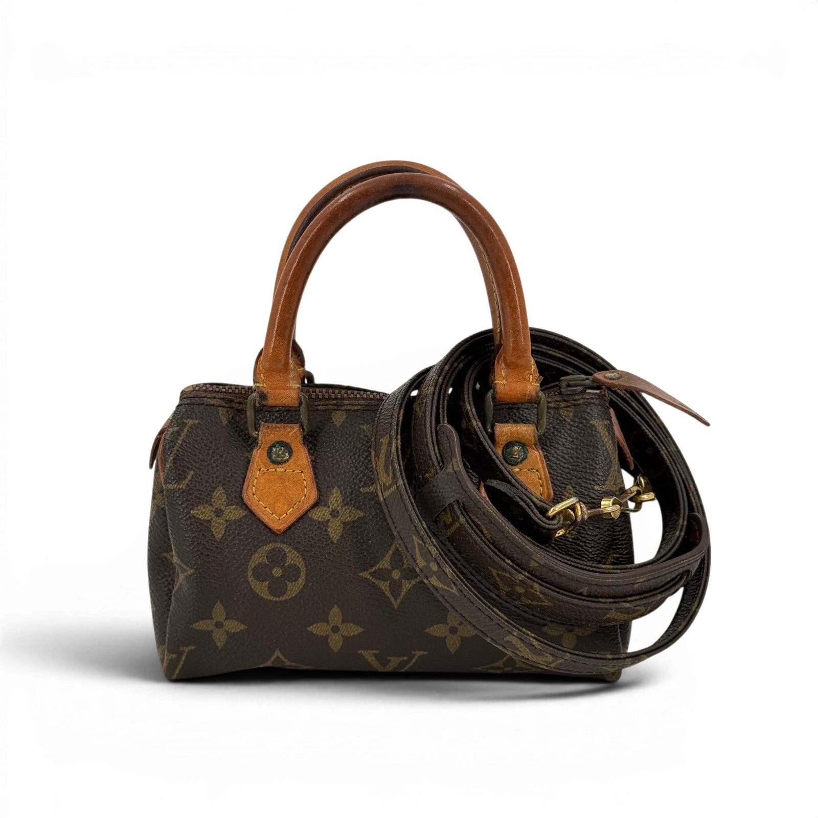 LOUIS VUITTON ミニ スピーディ モノグラム キャンバス 旧型 2WAY ハンドバッグ M41534