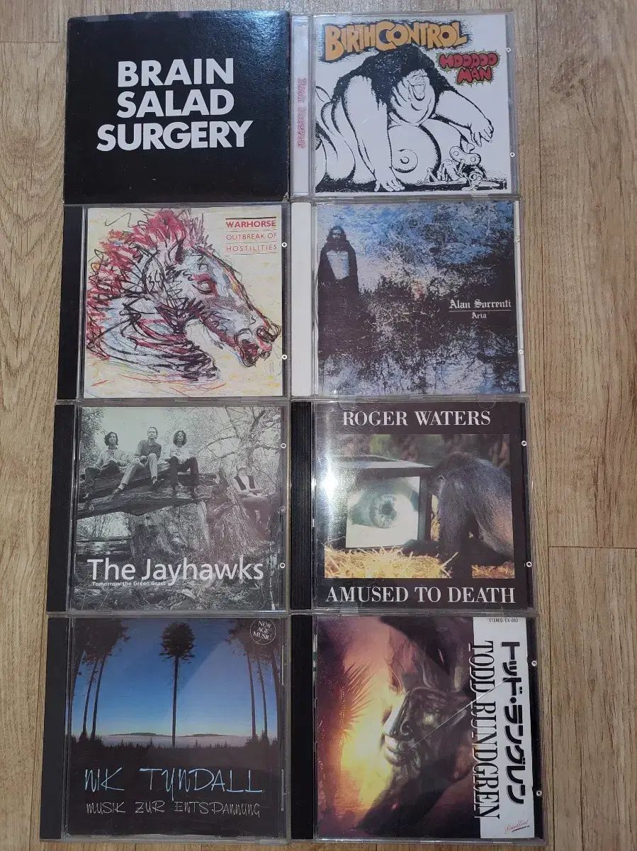 CD まとめ売り （ Brain Salad Surgery その他)