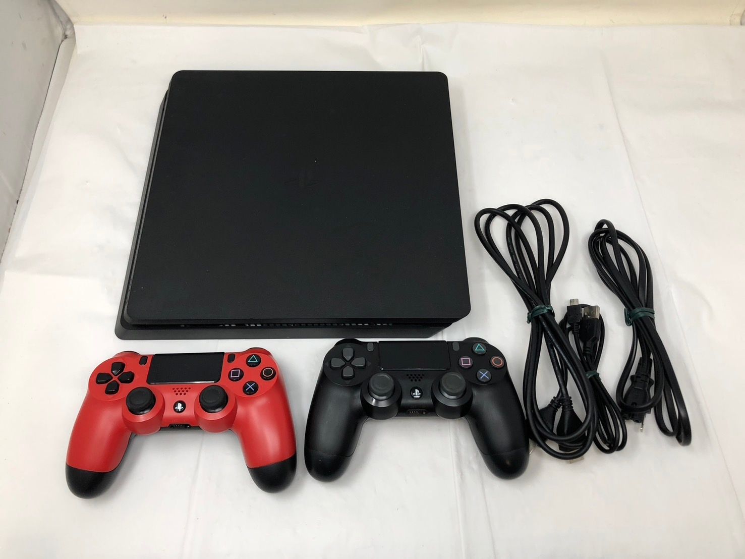 ◆SONY　ソニー　PS4　500GB　CUH-2100A　コントローラー×2個付属　現状品◆21339★