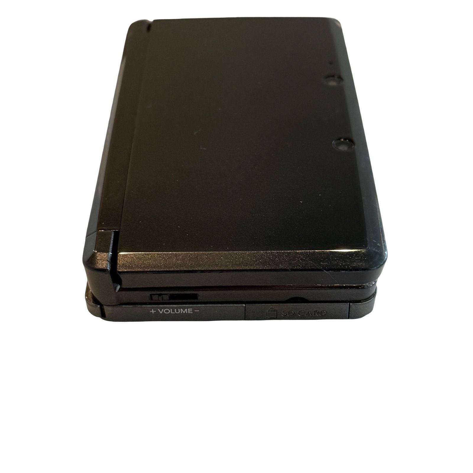 ジャンク ニンテンドー3DS コスモブラック 外装傷あり 動作未確認 本体