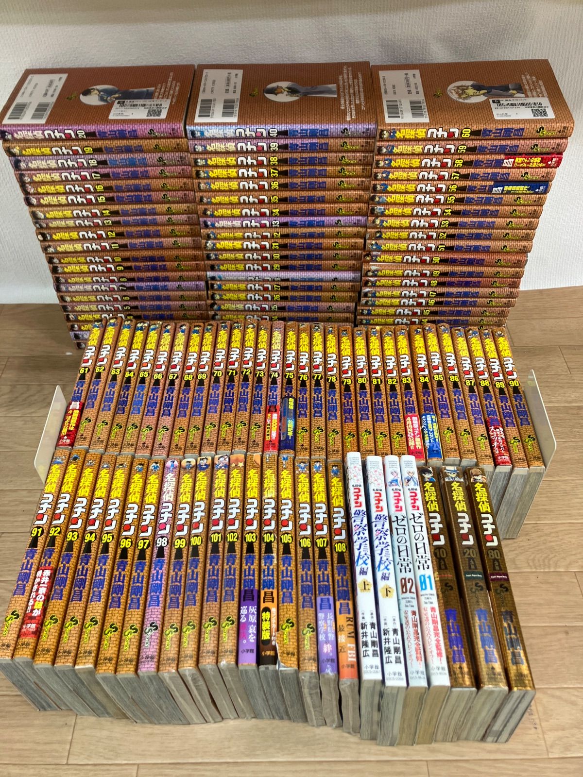 ★【未開封あり】名探偵コナン　1～108巻　コミック全巻・関連本7冊セット　青山剛昌　《SV08C》　※2個口発送