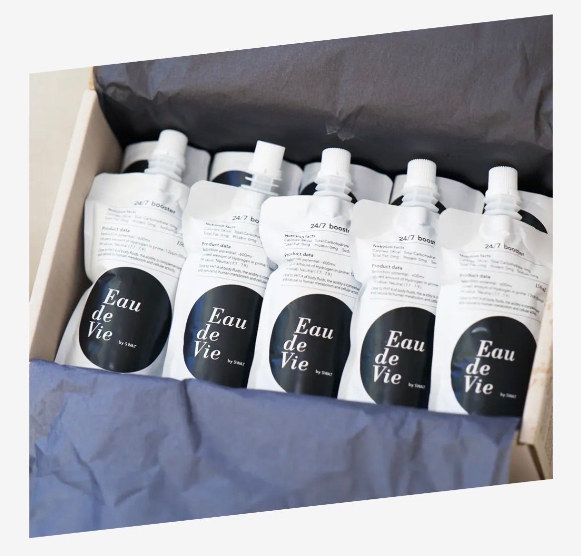 高水素濃度ウォーター Eau de Vie オードヴィー 150ml 60本