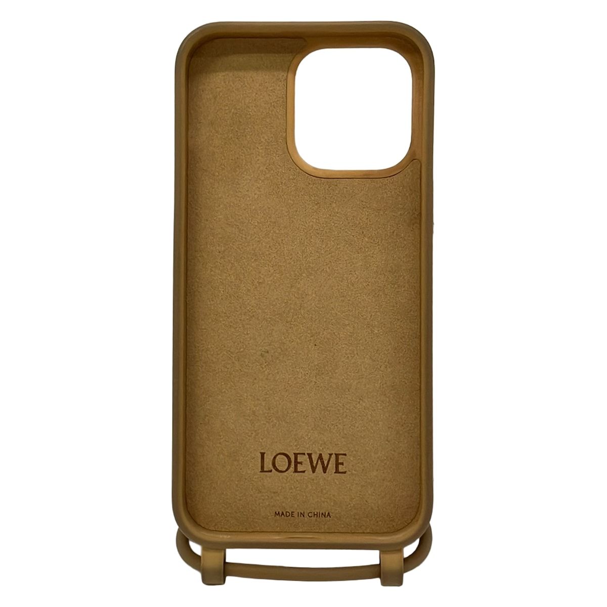 人気SALE，本物保証 LOEWE(ロエベ) 携帯電話ケース - ベージュ