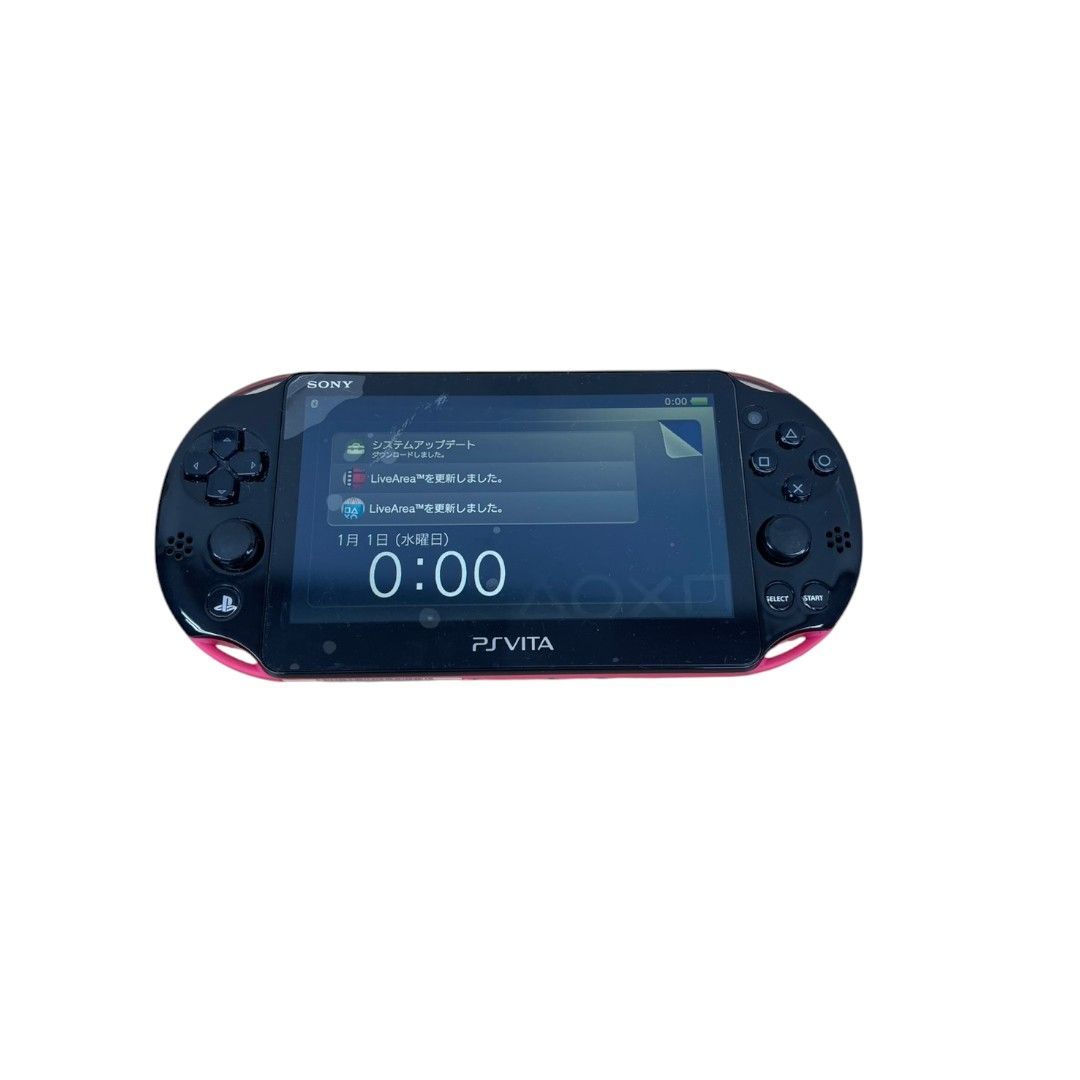 PS VITA ピンク/ブラック 本体 動作確認
