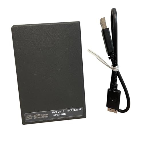 I/Oデータ USB 3.1 Gen 1(USB 3.0)/2.0対応ポータブルハードディスク「高速カクうす」2TB (カーボンブラック) HDPT-UTS2K I/Oデータ USB 3.1 Gen 1(USB 3.0)/2.0対応ポータブルハードディスク「高速カクうす」2TB (カーボンブラック) HDPT-UTS2K