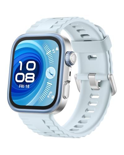 HUAWEI WATCH FIT 4 Pro スマートウォッチ 薄型軽量 ゴルフ機能 アウトドアに適した気圧計と測位システム 1.82インチ3000nitsディスプレイ サファイアガラス チタン合金ベゼル 10日間ロングバッテリー iOS/Android対応