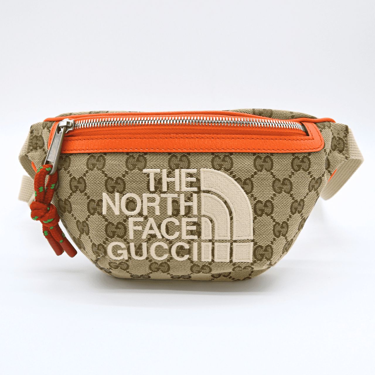 Gucci グッチ　GGパターン 小型ポーチ　オレンジ GUCCI グッチ GGキャンバス ボディバッグ オレンジ ブラウン