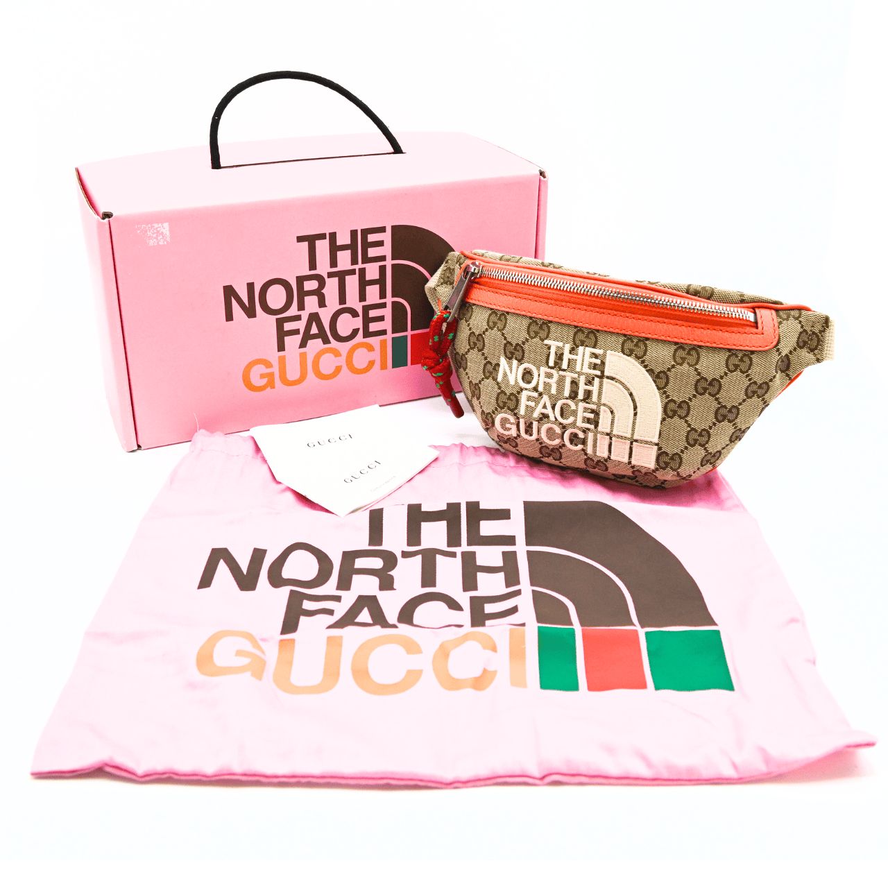 GUCCI グッチ GGキャンバス ボディバッグ オレンジ ブラウン