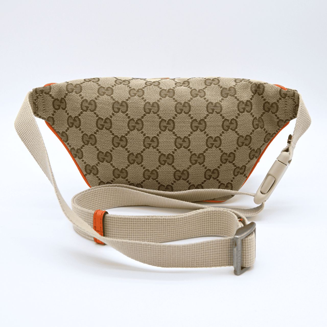 GUCCI グッチ GGキャンバス ボディバッグ オレンジ ブラウン