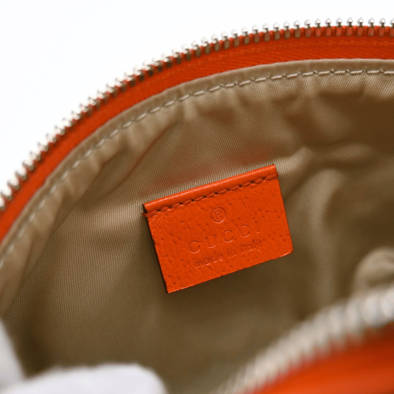 GUCCI グッチ GGキャンバス ボディバッグ オレンジ ブラウン