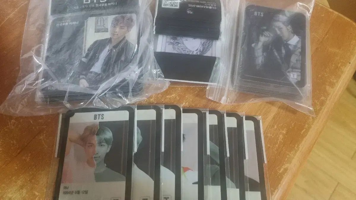 BTS（防弾少年団・バンタン）交通カード まとめ売り