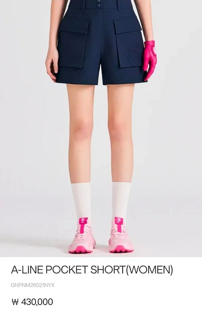 G FORE(ジーフォア) レディース Aライン ポケット ショートパンツ