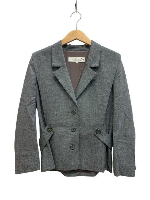 Christian Dior PRET A PORTER/クリスチャンディオール プレタポルテ/size:11/グレー/ジャケット/レディース/FC3461