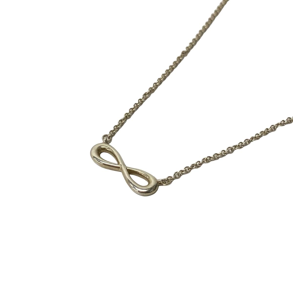 TIFFANY&Co.(ティファニー) ネックレス美品 インフィニティ シルバー