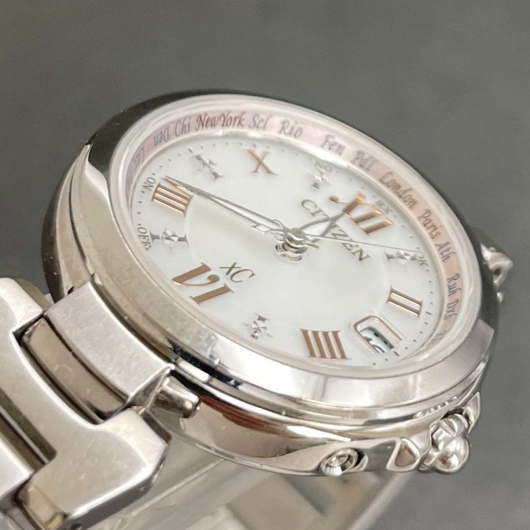 CITIZEN xC H240-T019072/EC1030-50A エコドライブ ECO-DRIVE 電波 