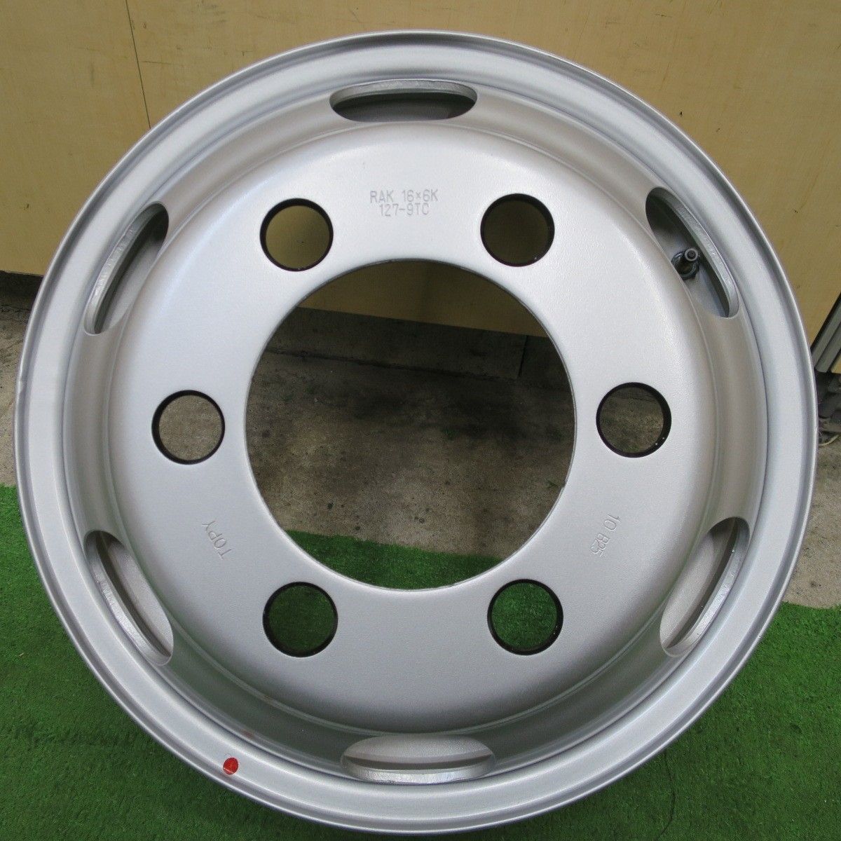 [送料無料] 未使用！1本★トラック TOPY スチール ホイール 16インチ 16×6K トピー 127-9TC PCD222.25/6H★6042503ナホ 15,522円