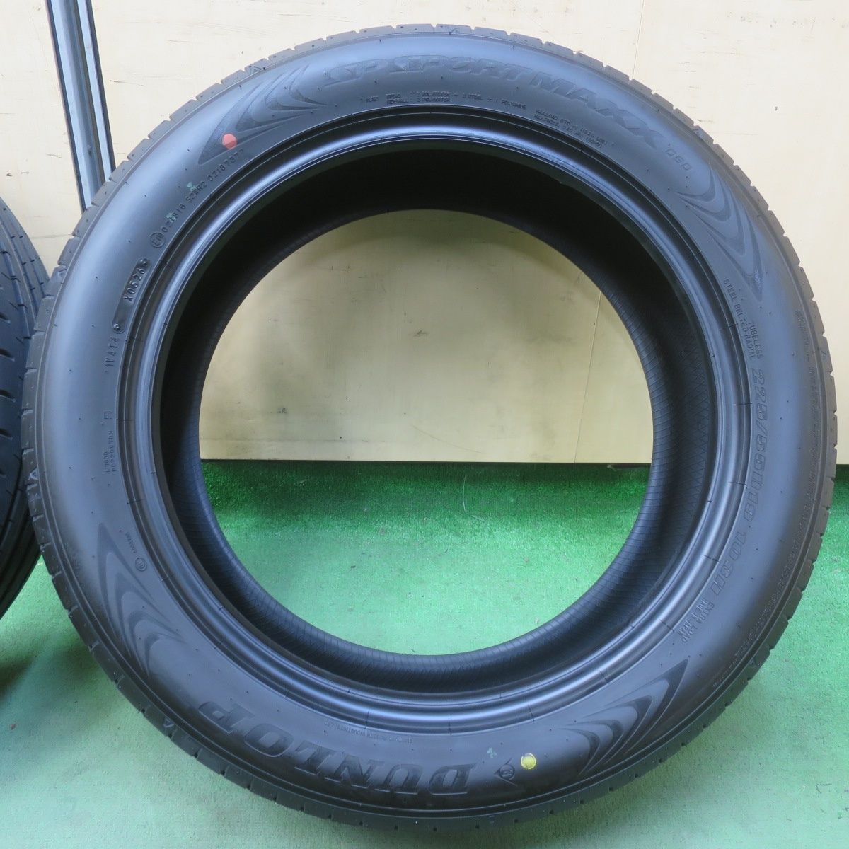 新車外し！26年☆225/55R19 ダンロップ SP SPORT MAXX 060 SPスポーツ 