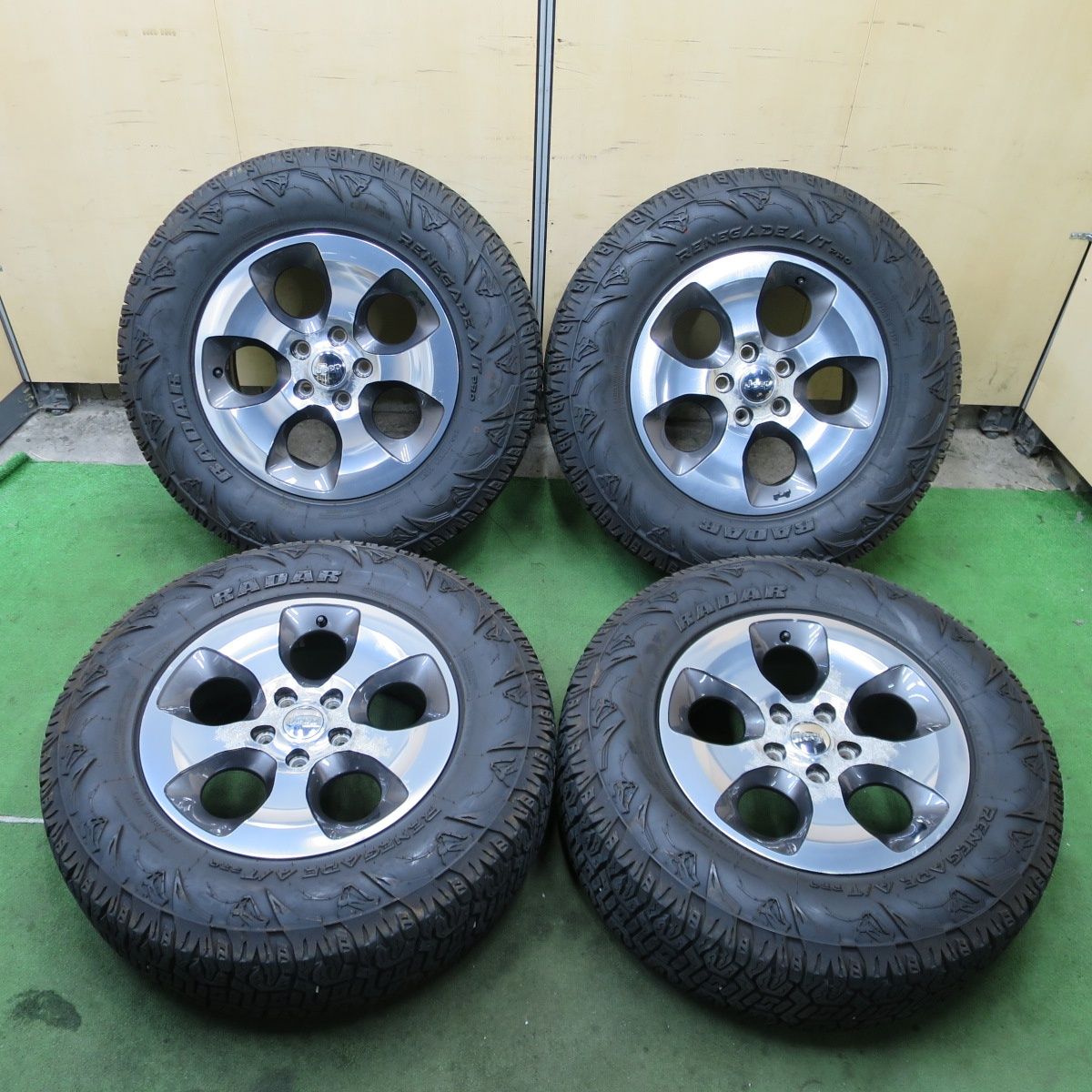 バリ溝！25年！ほぼ10分☆JEEP ジープ JK ラングラー サハラ 純正 255 