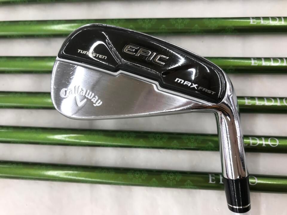 キャロウェイ　EPIC MAX FAST レディス　ELDIO for Callaway　Aフレックス　アイアンセット　中古　ゴルフドゥ！荒川沖店【最短即日発送】 52,848円