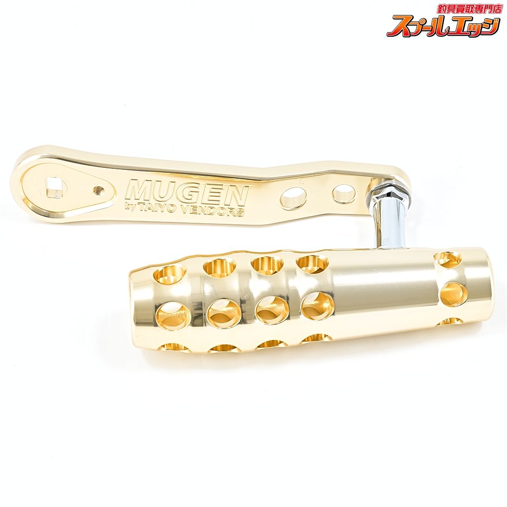 ★☆【タイヨウベンダーズ】 ムゲン 110mパワーハンドル ゴールド ダイワシーボーグ用 TAIYO-VENDORS MUGEN K_060★☆m45005