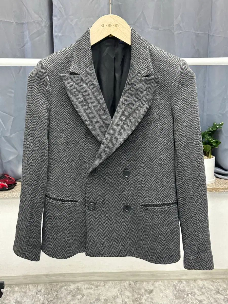 ポロ 正規品 / レディース 85-90 / ヘリンボーン ウール ブレーザー ジャケット